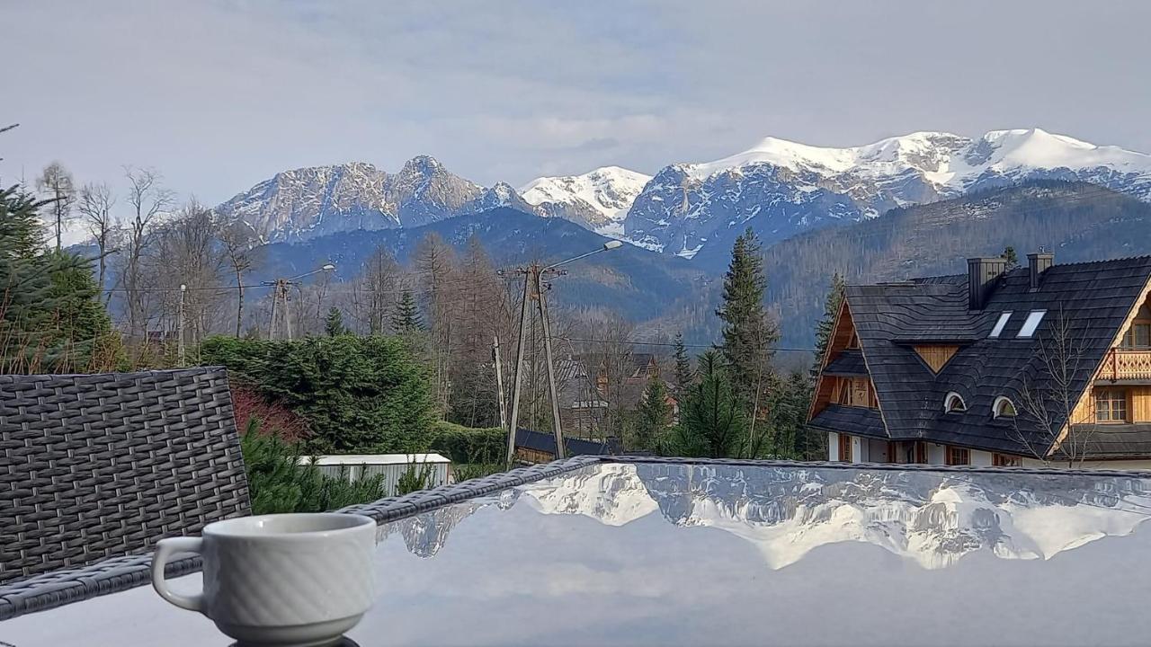 Апартаменты Apartament Z Widokowym Tarasem Na Tatry Косцелиско Экстерьер фото