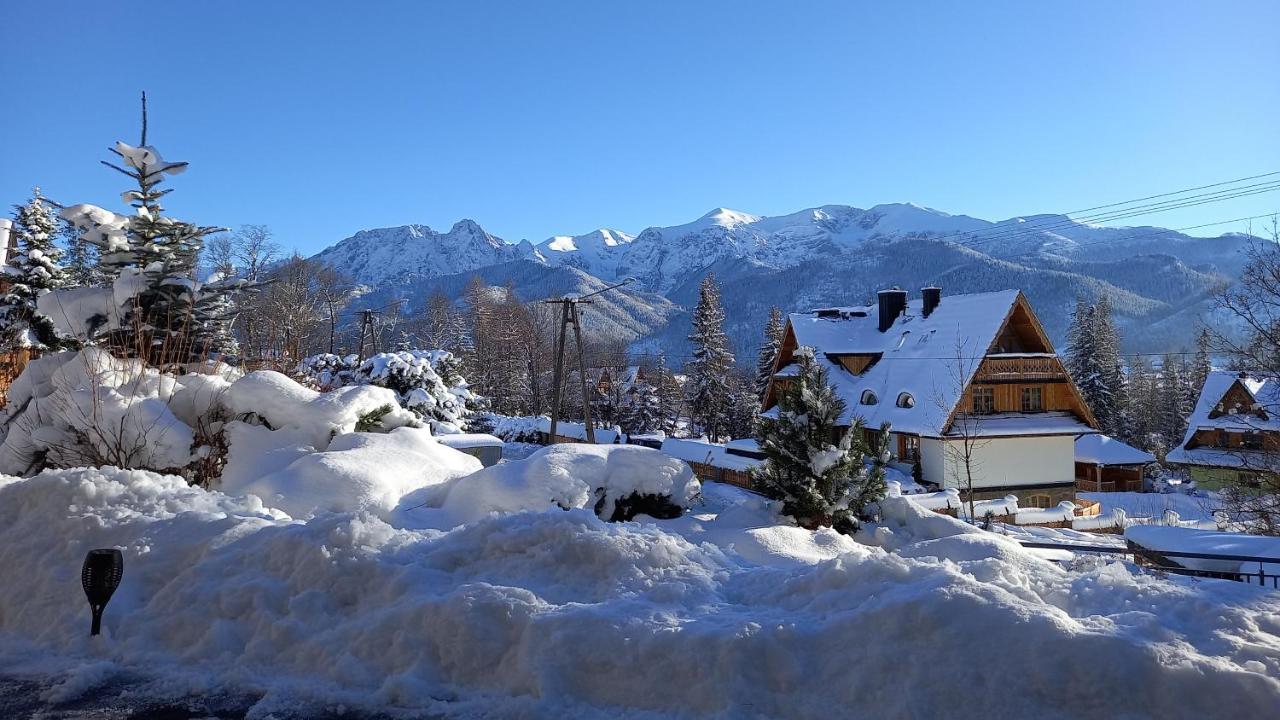 Апартаменты Apartament Z Widokowym Tarasem Na Tatry Косцелиско Экстерьер фото